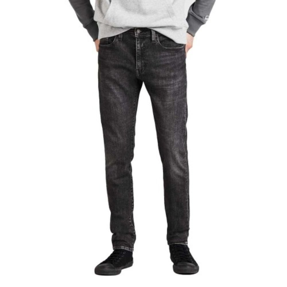 LEVI'S 30/30 PREMIUM 510 SKINNY FIT FLEX MEN'S JEANS Washed Black
